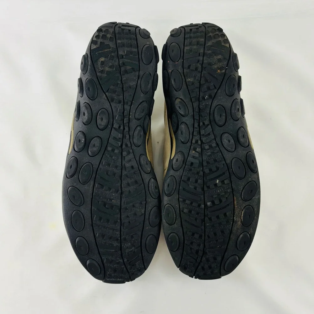 Merrell Jungle Moc Classic Taupe Suede Slip On Trail Shoes Mens Sz 11 J60801